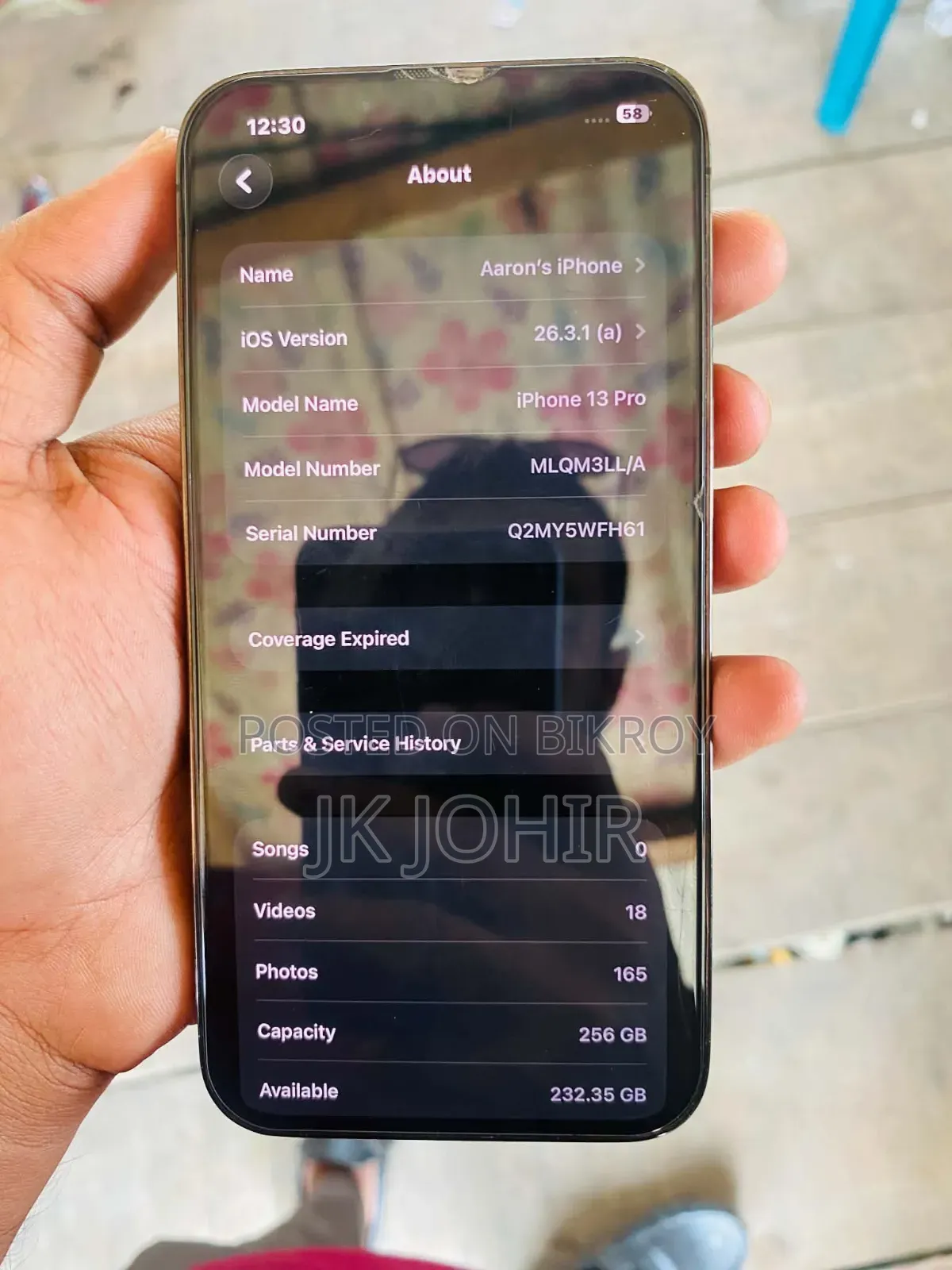 Apple iPhone 13 Pro 256 GB Black