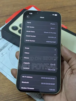 Apple iPhone 13 Pro Max 128 GB Gold