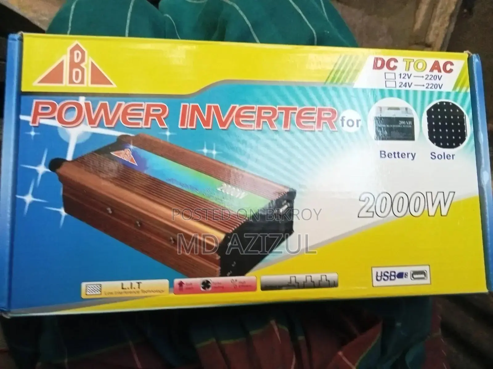 New High Quality Power Inverter The ultimate solution for load shedding!