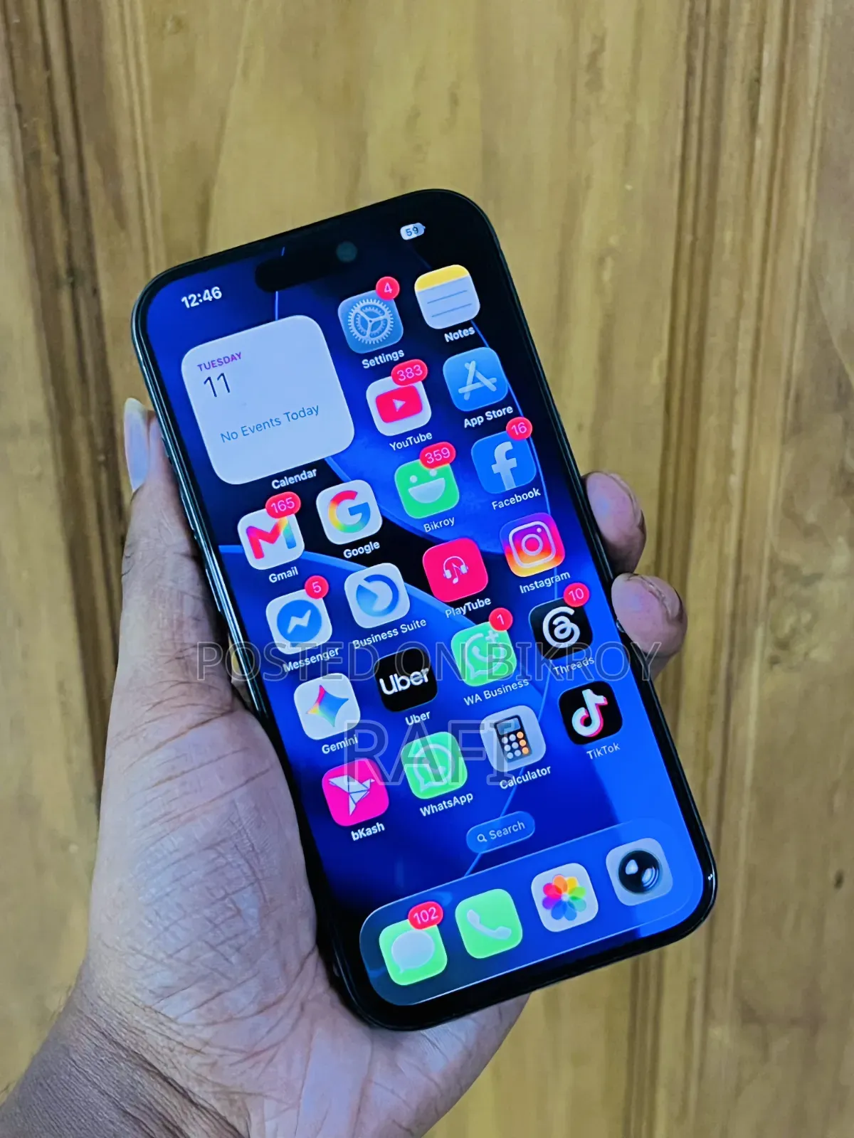 Apple iPhone 15 Pro 128 GB Black