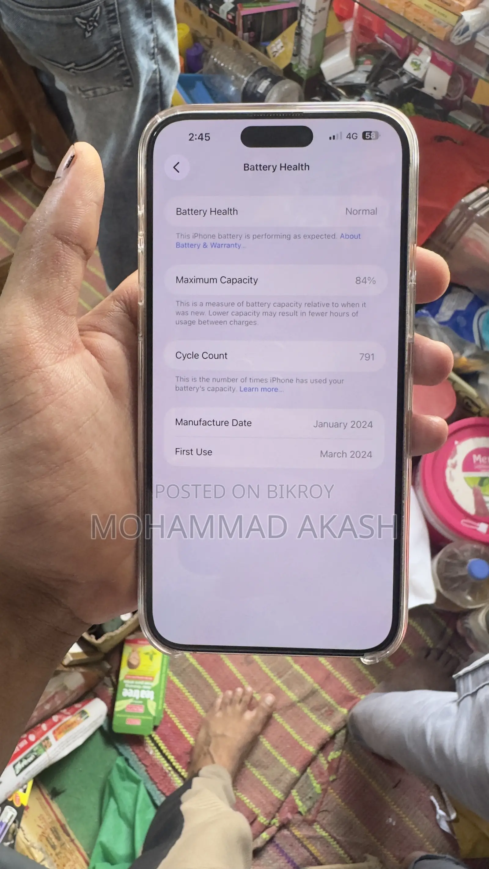 Apple iPhone 15 Pro Max 256 GB Blue
