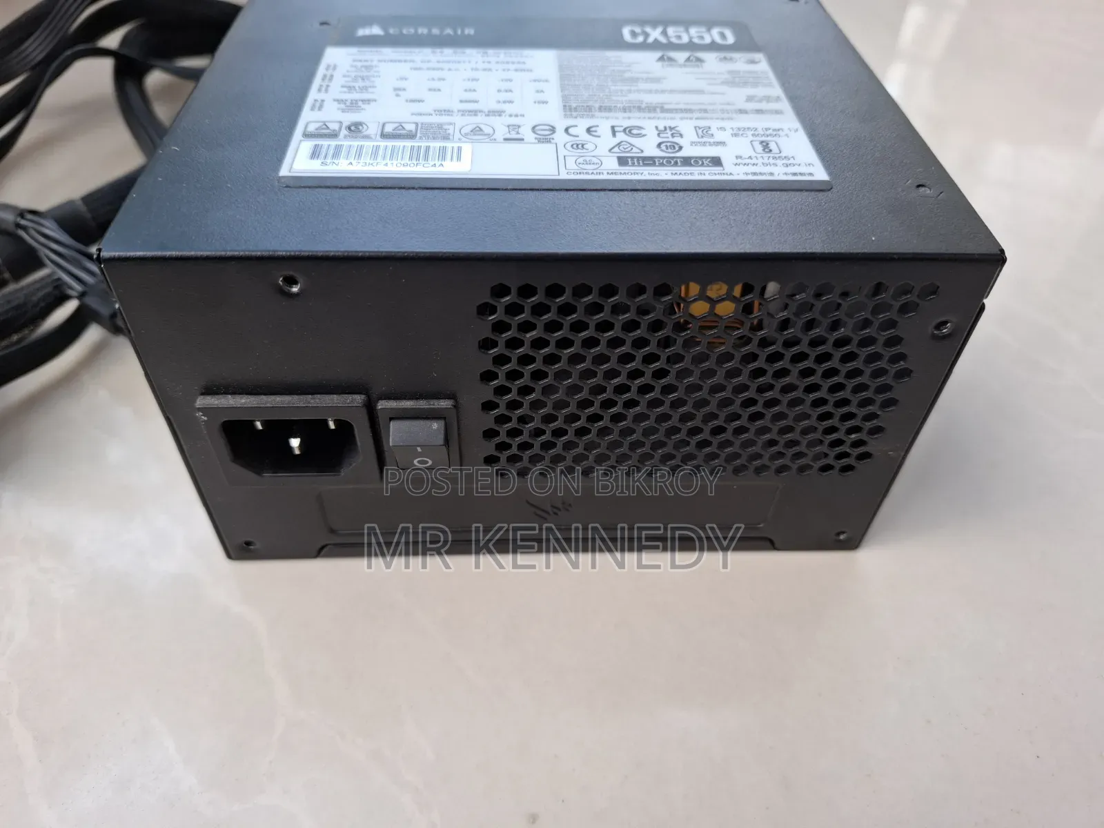 Corsair Cx550 Psu 550w