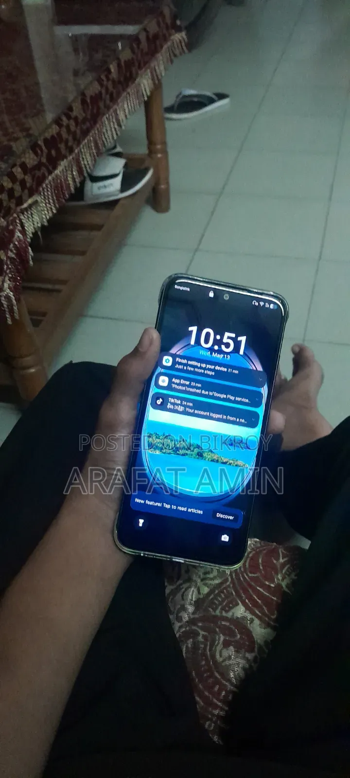 নিউ আইটেল সিটি ২০০ ১২৮ জিবি ব্ল্যাক