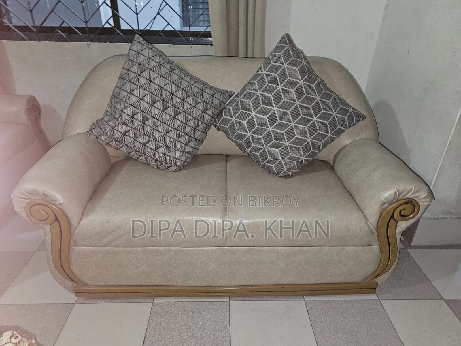 Cream Colour Sofa