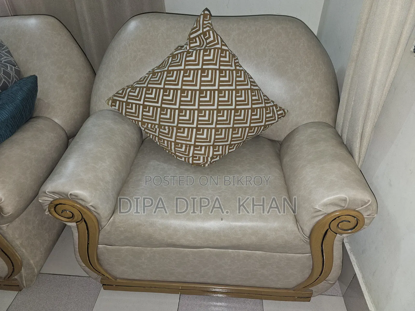 Cream Colour Sofa