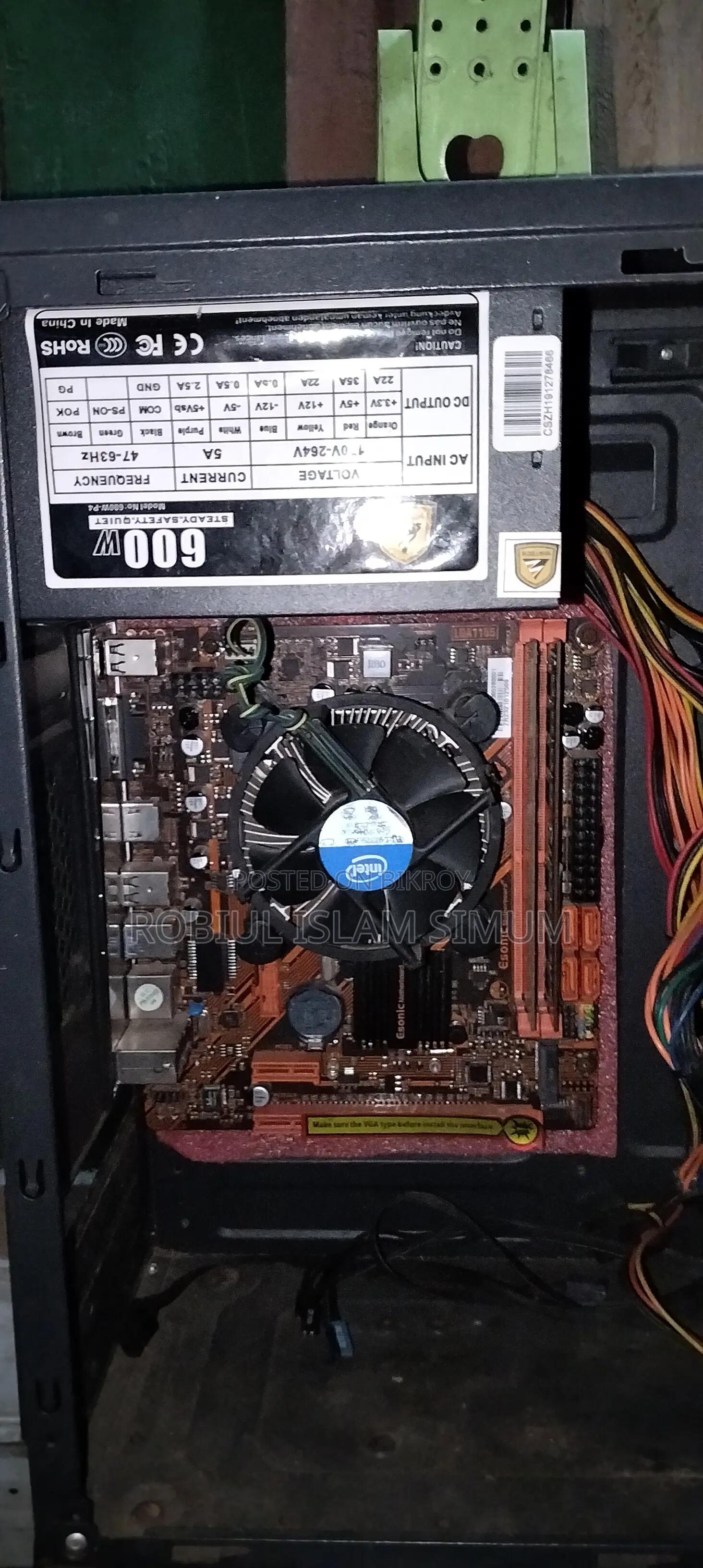 Desktop Computer 8GB Intel Core I3 HDD 1TB