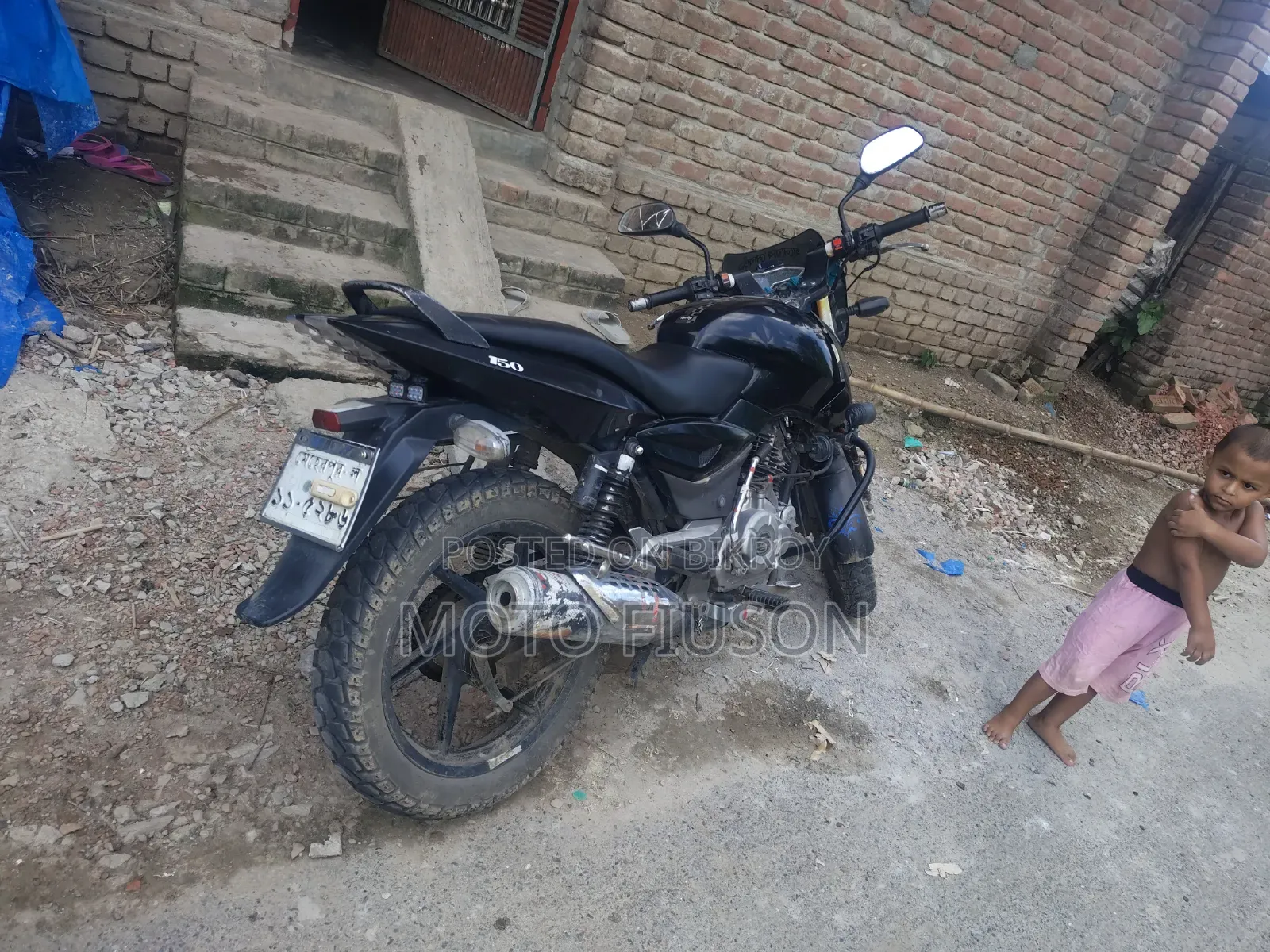 বাজাজ পালসার ১৫০ ২০১৩ কালো