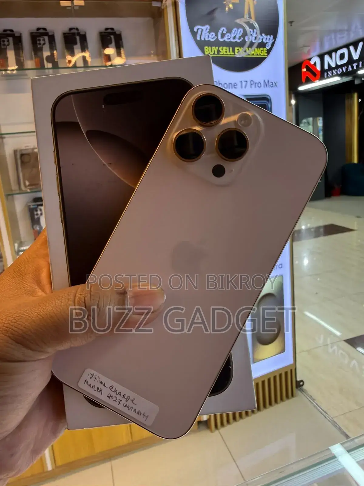 Apple iPhone 16 Pro Max 256 GB Gold