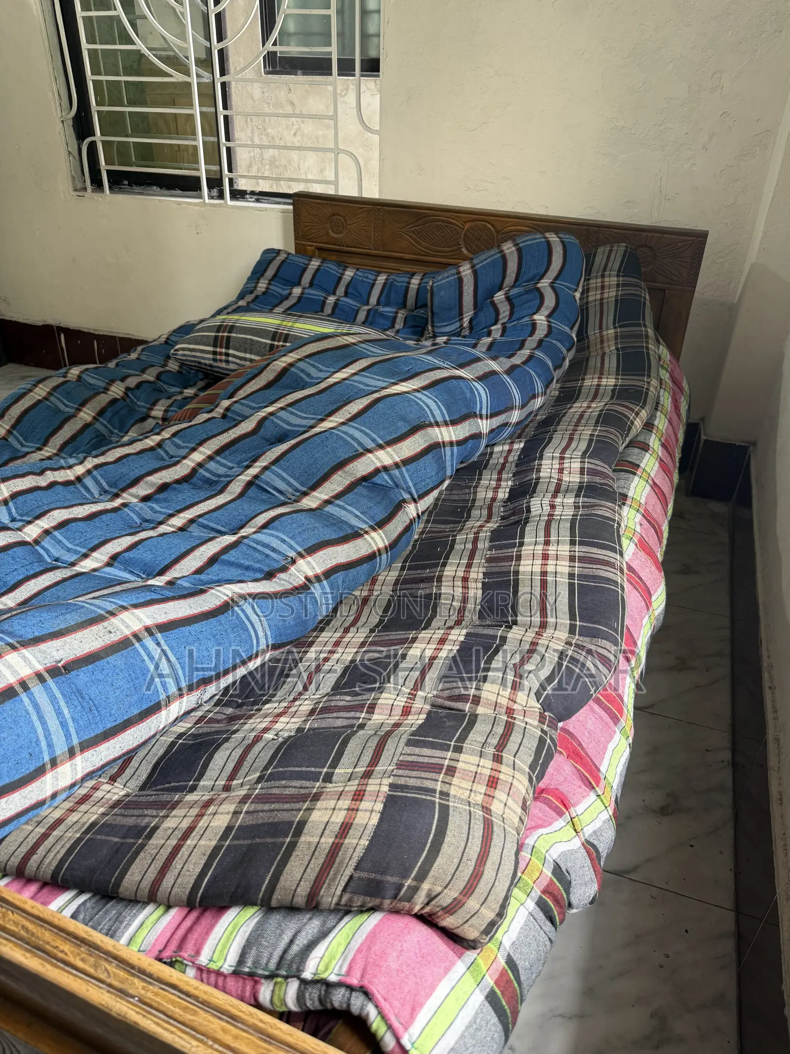 Wooden Bed Single Bed Palang