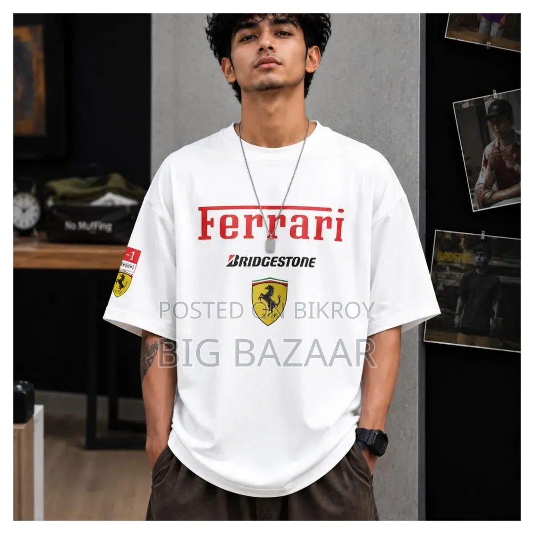 Premium Cotton Drop Shoulder Tshirt for Boys