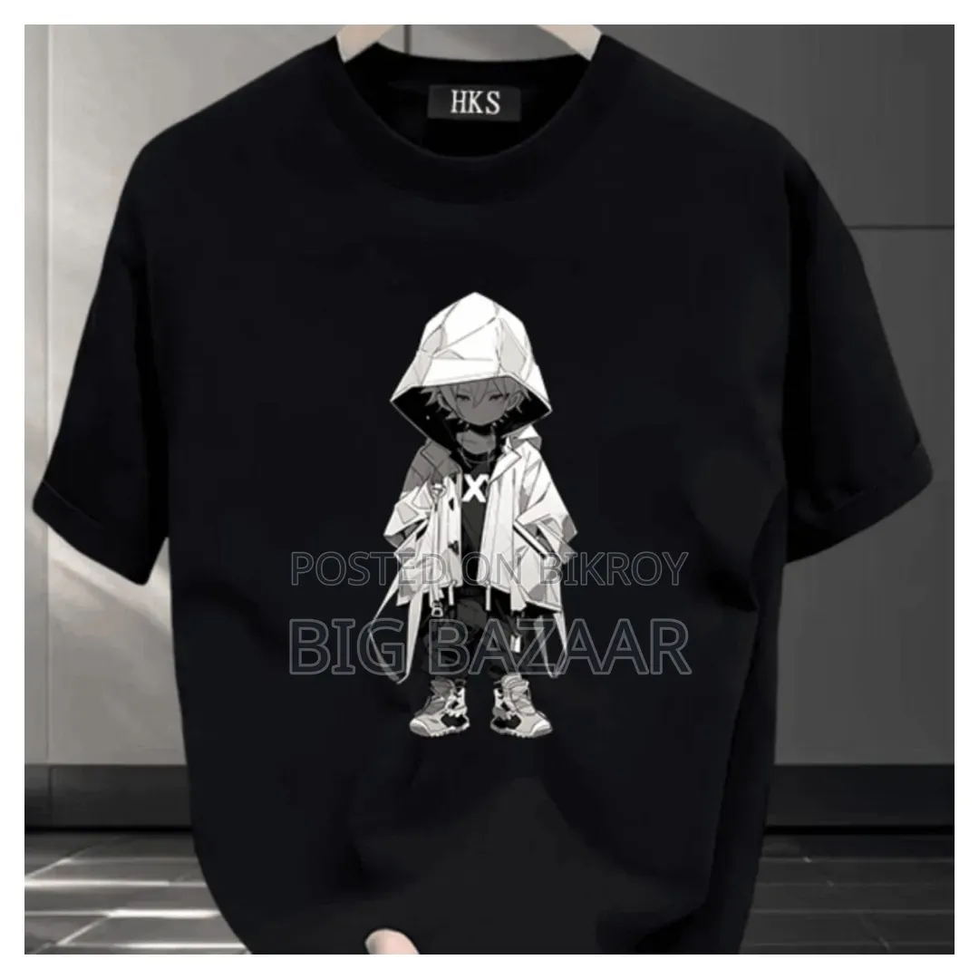 Premium Cotton Drop Shoulder Tshirt for Boys