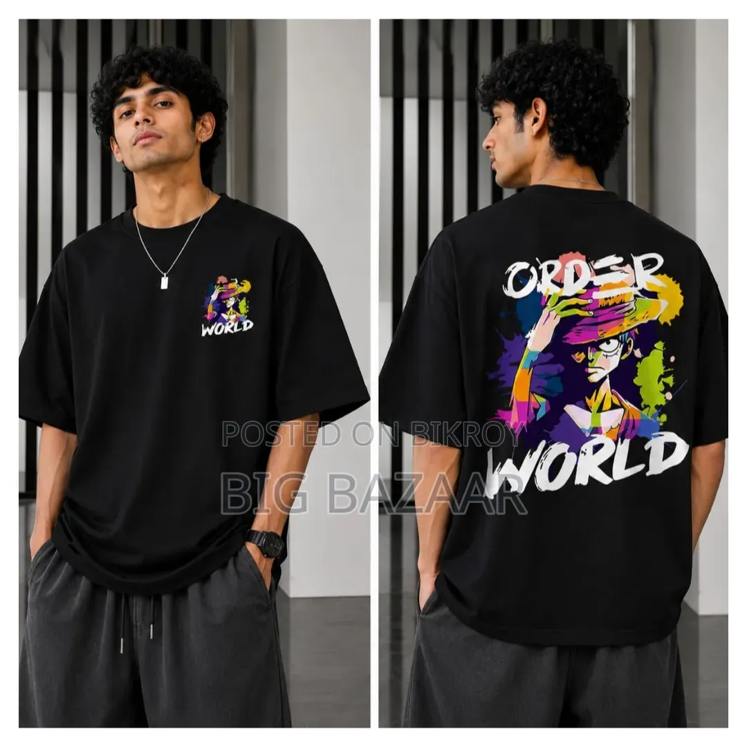 Premium Cotton Drop Shoulder Tshirt for Boys