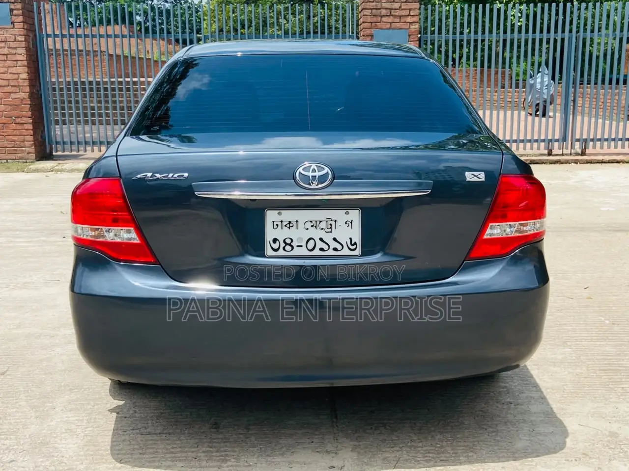 Toyota Axio 2012 Gray