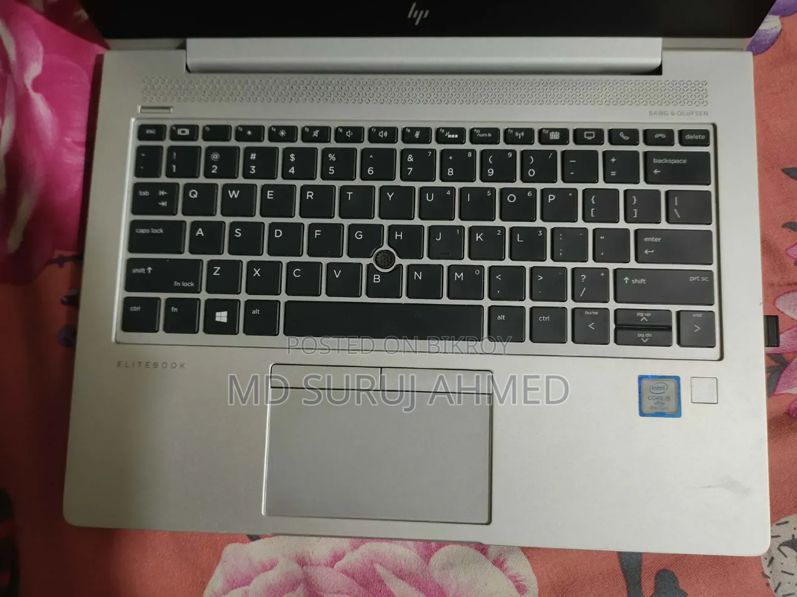 Laptop HP EliteBook 830 G5 8GB Intel Core I5 SSD 128GB