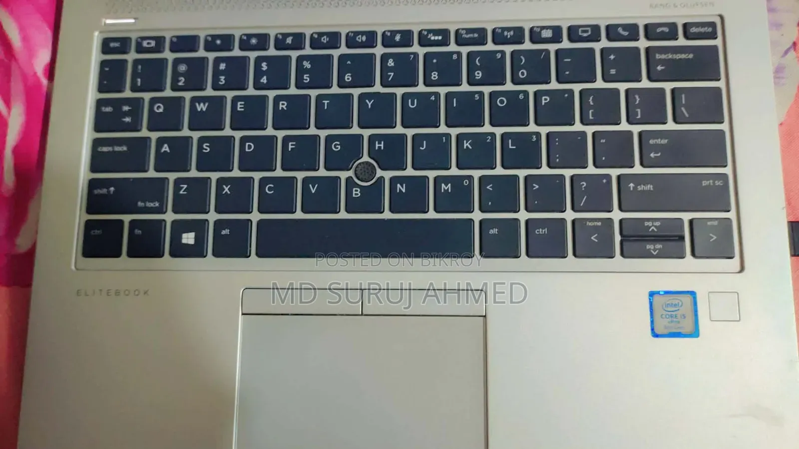 Laptop HP EliteBook 830 G5 8GB Intel Core I5 SSD 128GB