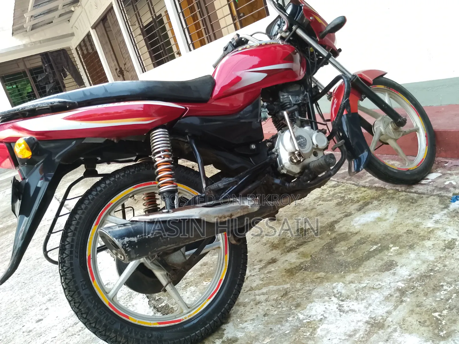 Bajaj Platina 100 2019 Red