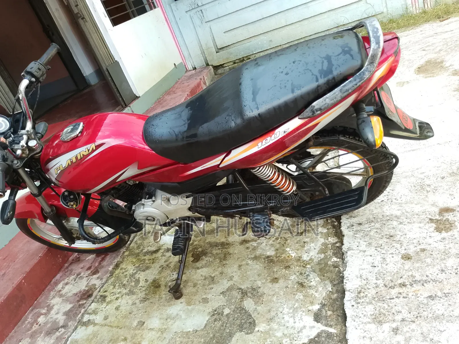 Bajaj Platina 100 2019 Red
