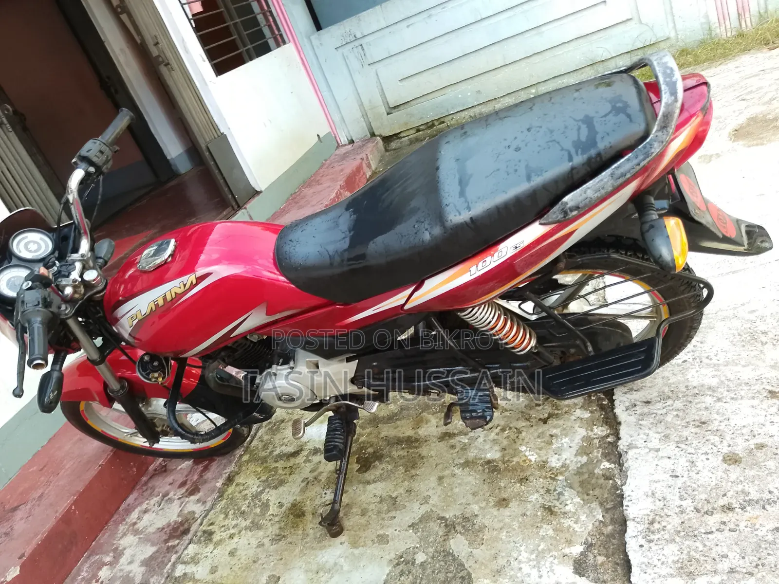 Bajaj Platina 100 2019 Red