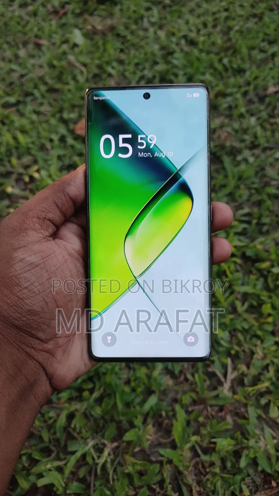 ইনফিনিক্স নোট ৪০ প্রো ৫জি ২৫৬ জিবি গ্রিন