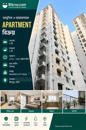 3bdrm Condo in Mirpur, Dhaka for sale