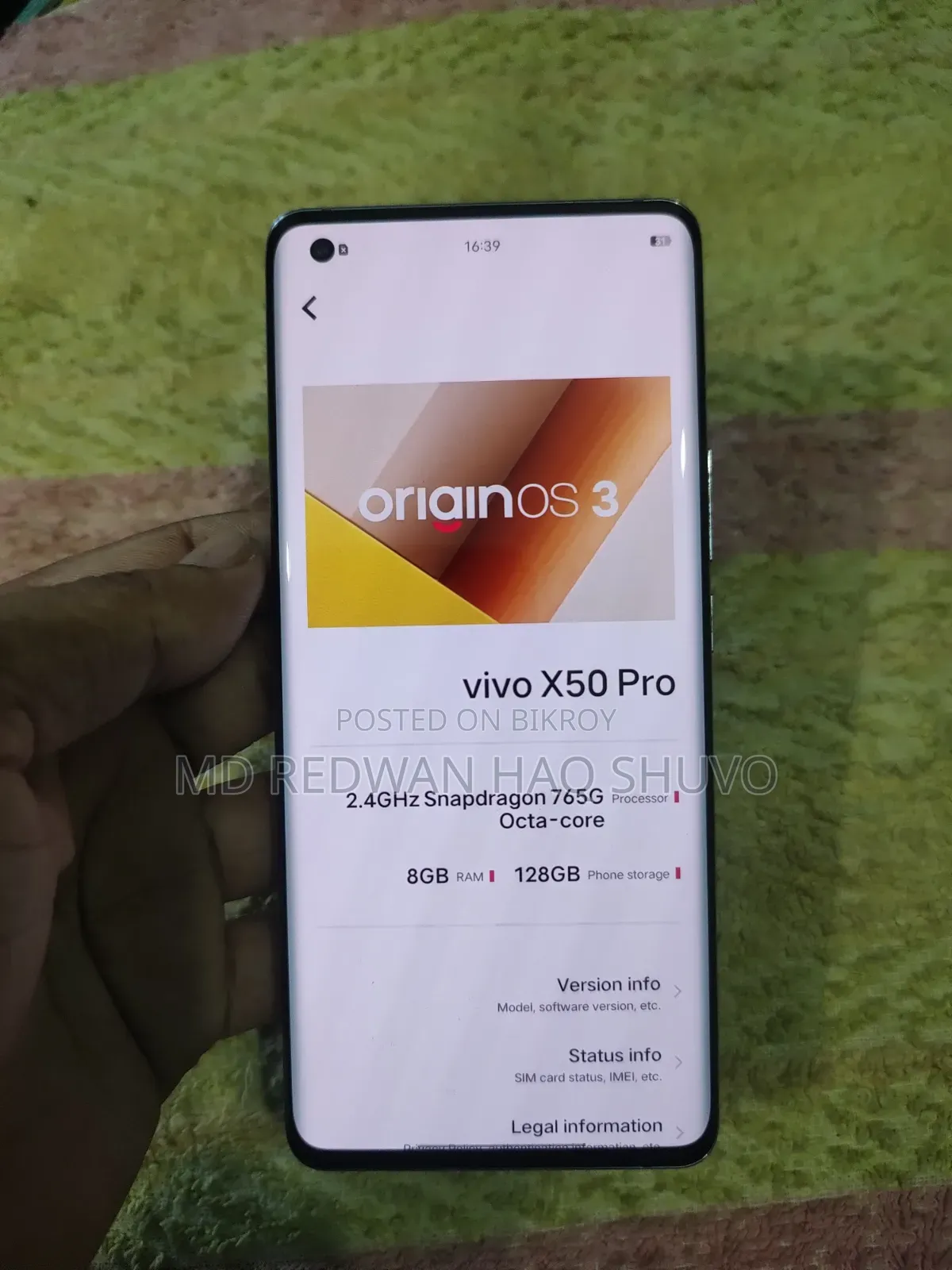 Vivo X50 Pro 128 GB