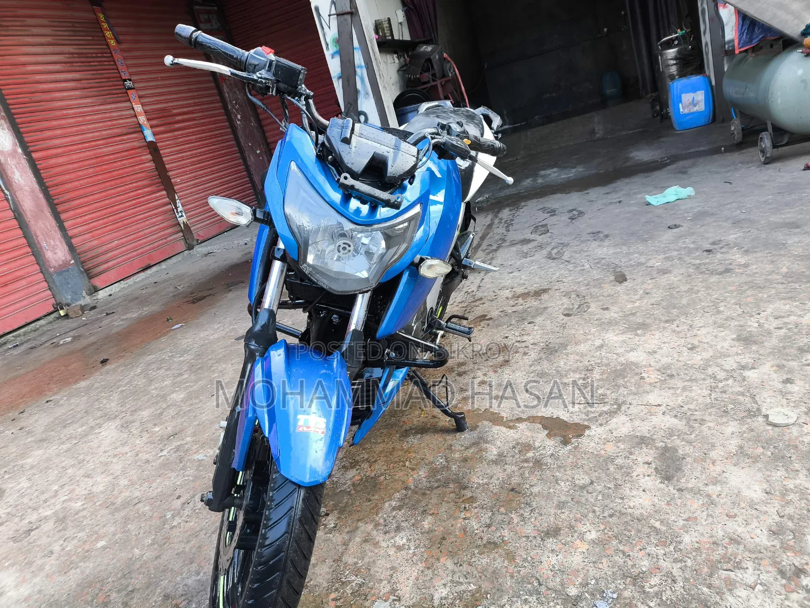 টিভিএস আপাচি ১৬০ ৪ভি ২০২০ নীল