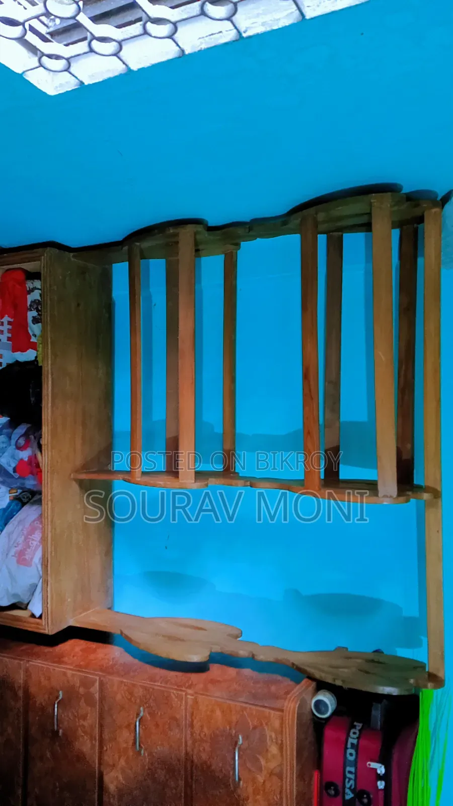 Wooden Alna Board Wardrobe