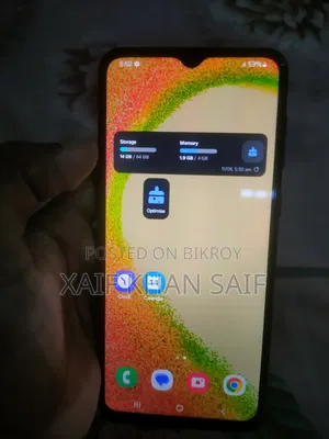স্যামসাং গ্যালাক্সি এ০৪ ৬৪ জিবি কালো