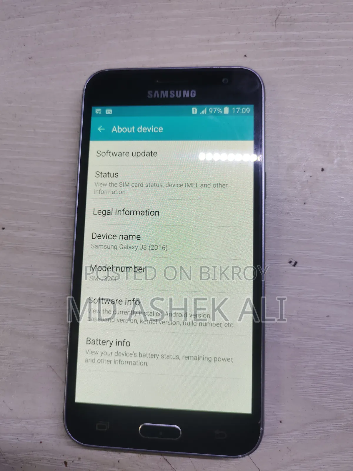 স্যামসাং গ্যালাক্সি জে৩ ৮ জিবি গোল্ড