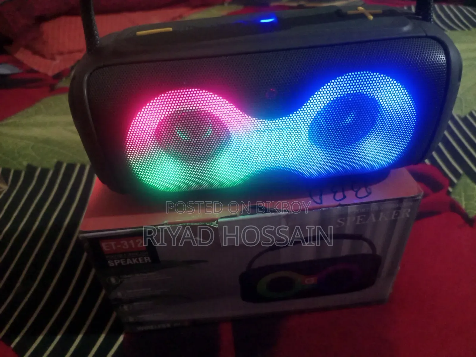 ET-312 Portable Wireless Speaker
