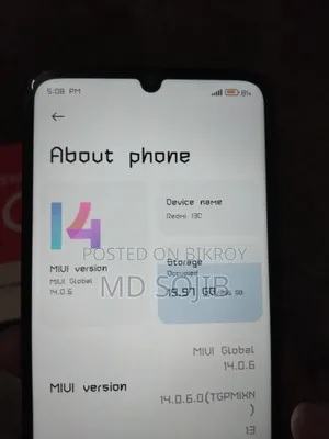 Xiaomi Redmi 13C 256 GB Black
