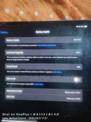 Apple iPad Pro 11 (2024) 256 GB Black