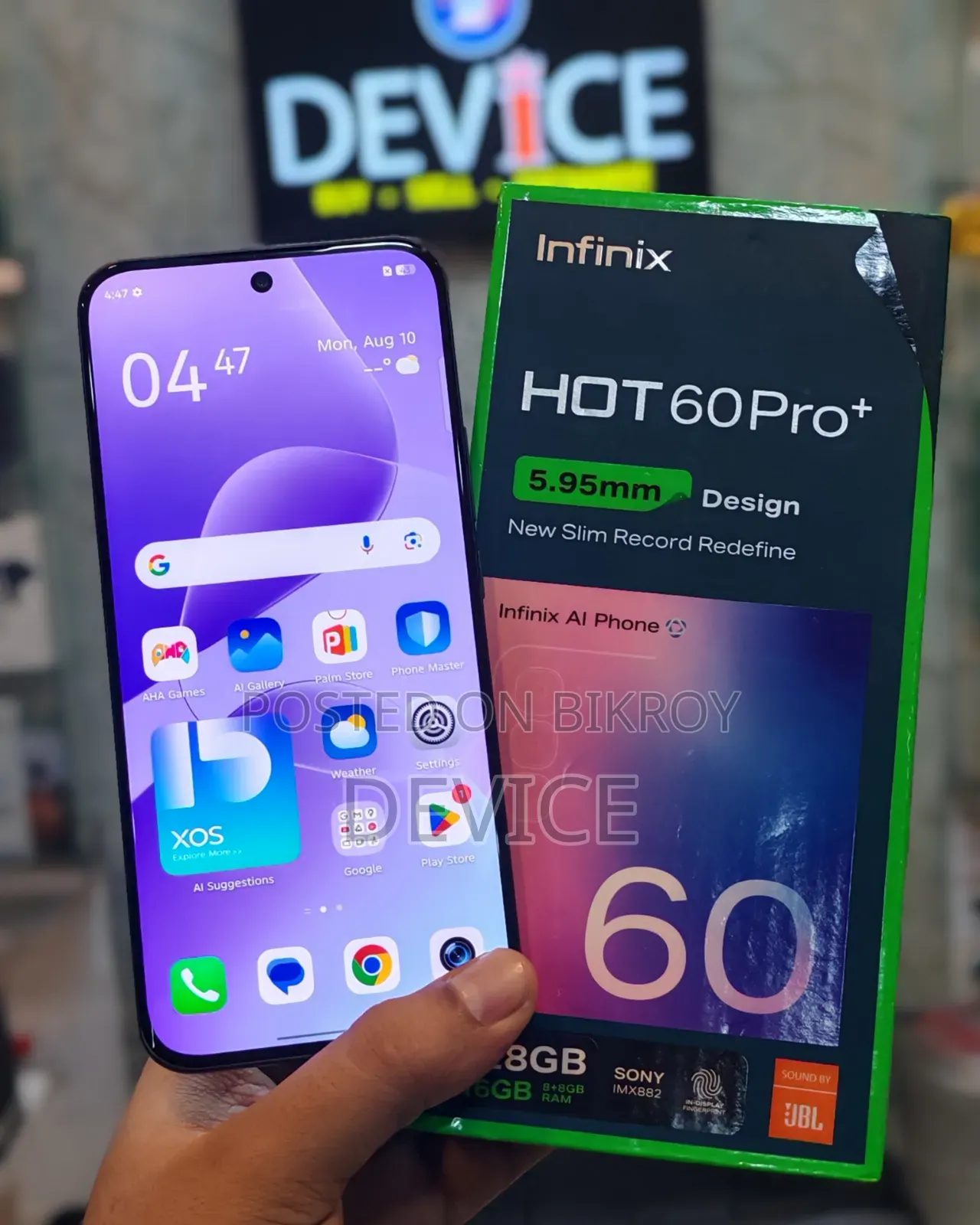 Infinix Hot 60 Pro+ 128 GB Black