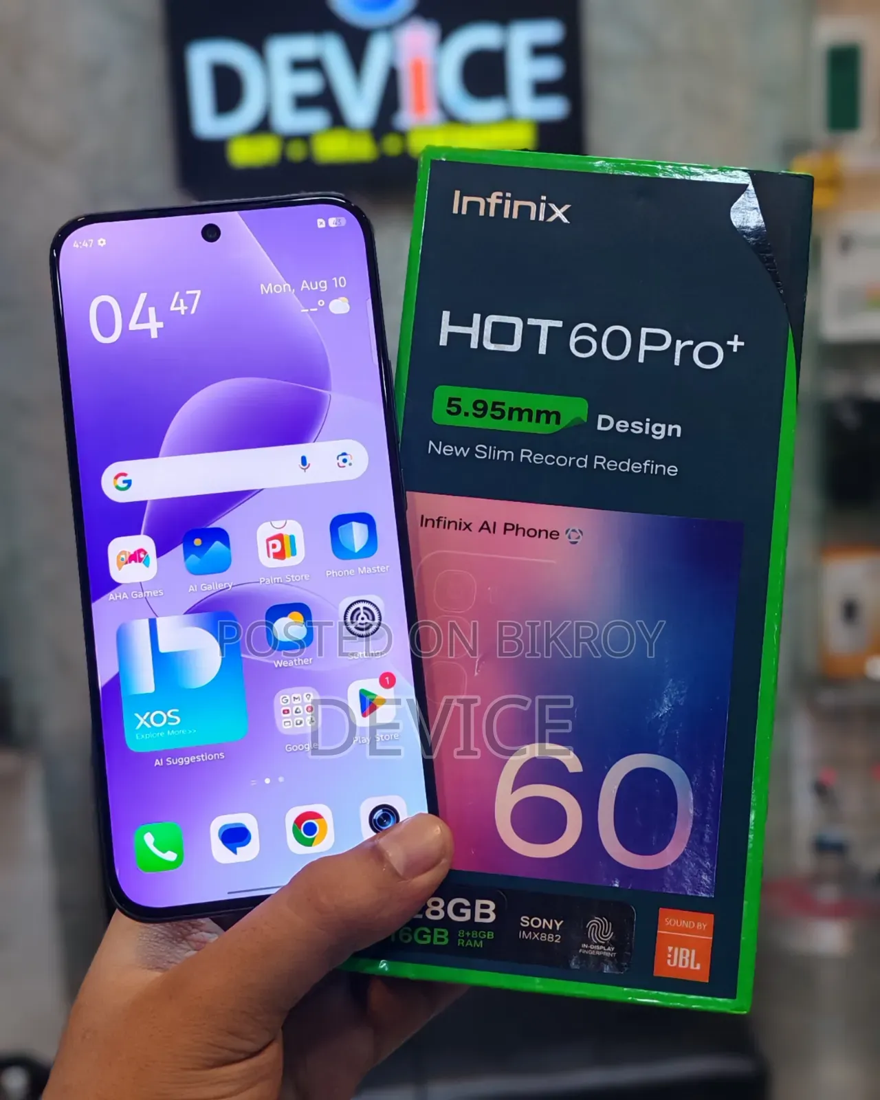 Infinix Hot 60 Pro+ 128 GB Black