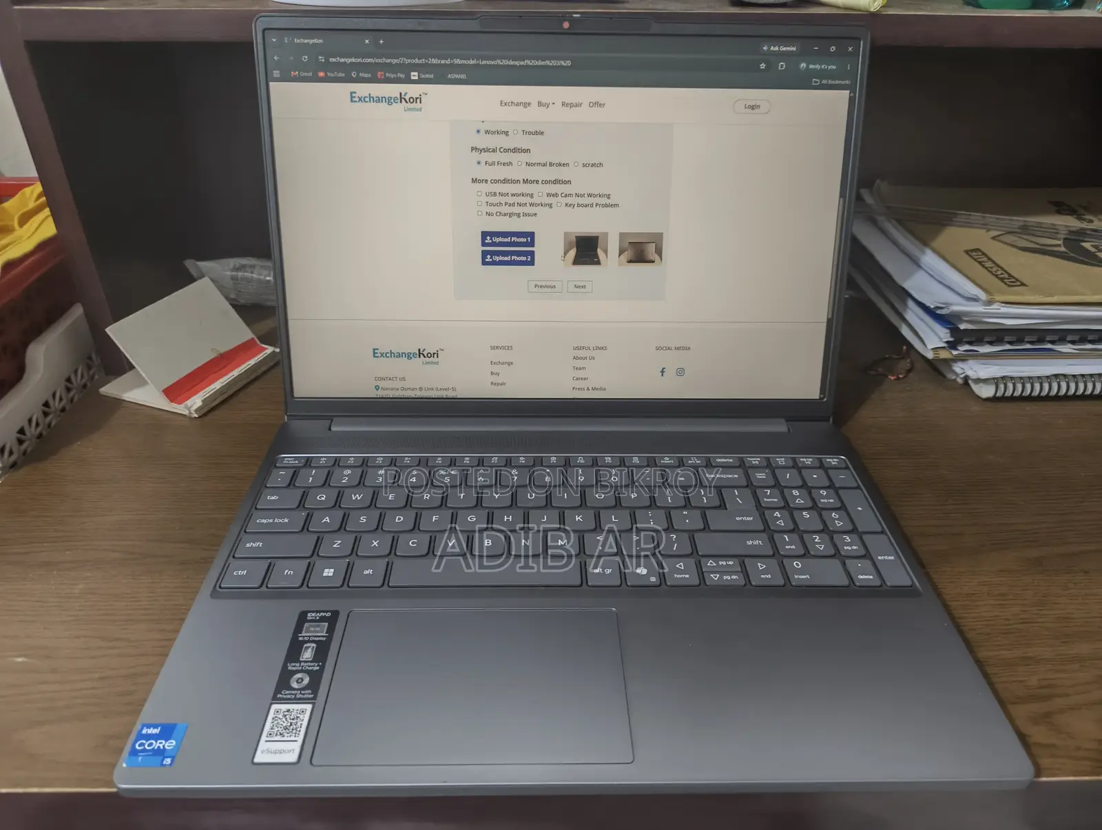 Laptop Lenovo Ideapad 3 24GB Intel Core i5 SSD 512GB