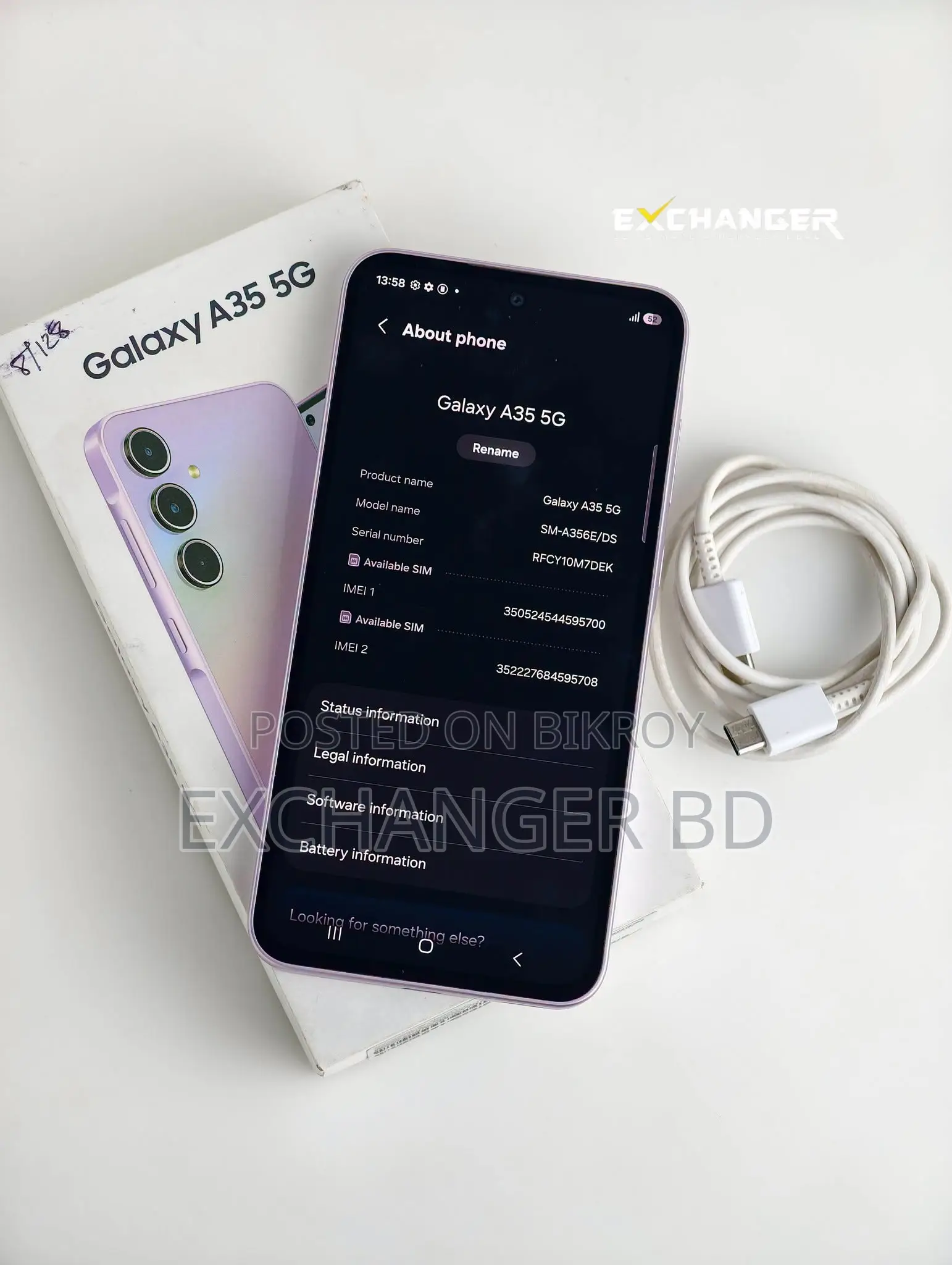 Samsung Galaxy A35 128 GB Pink