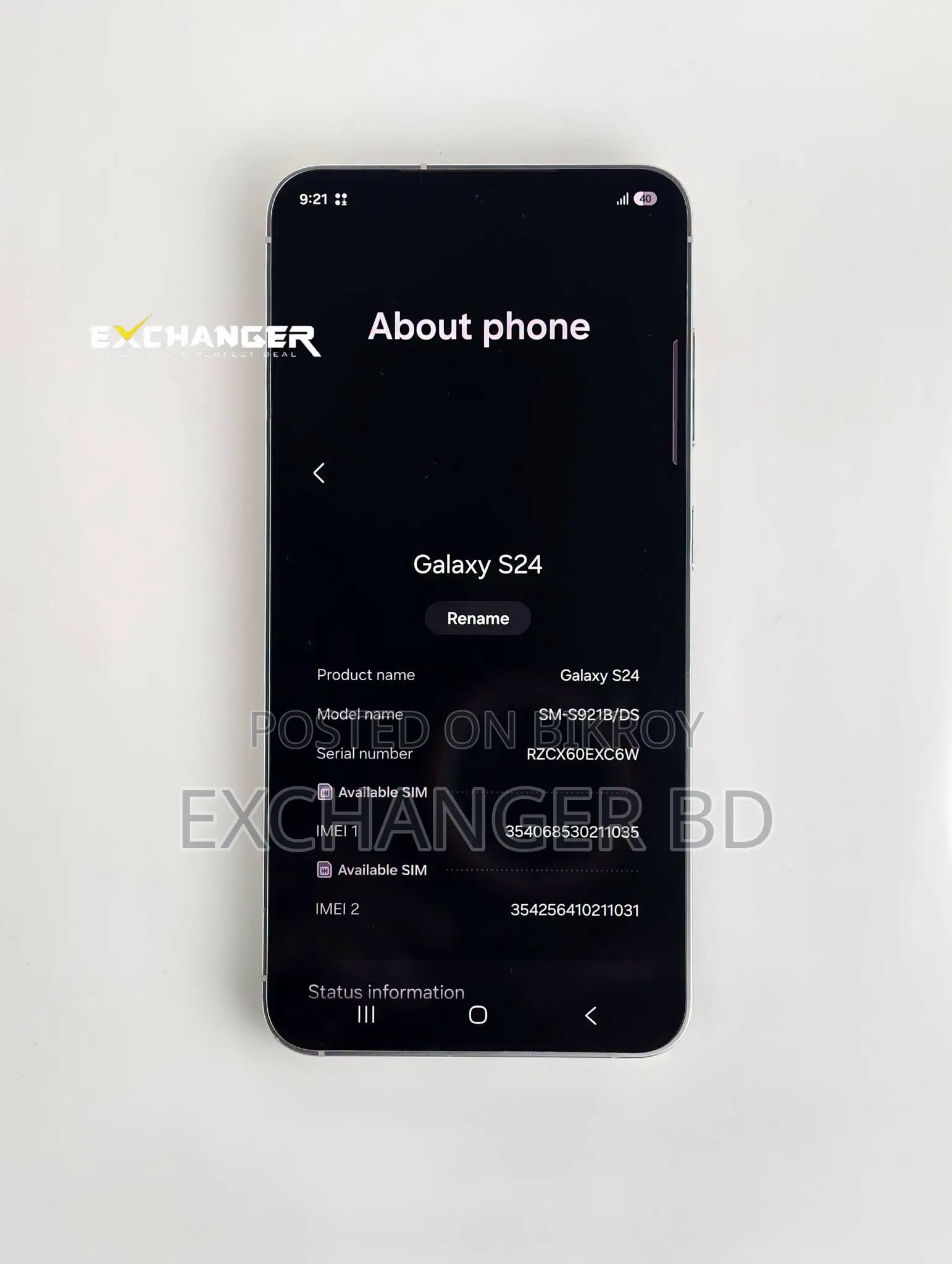 Samsung Galaxy S24 128 GB Gray