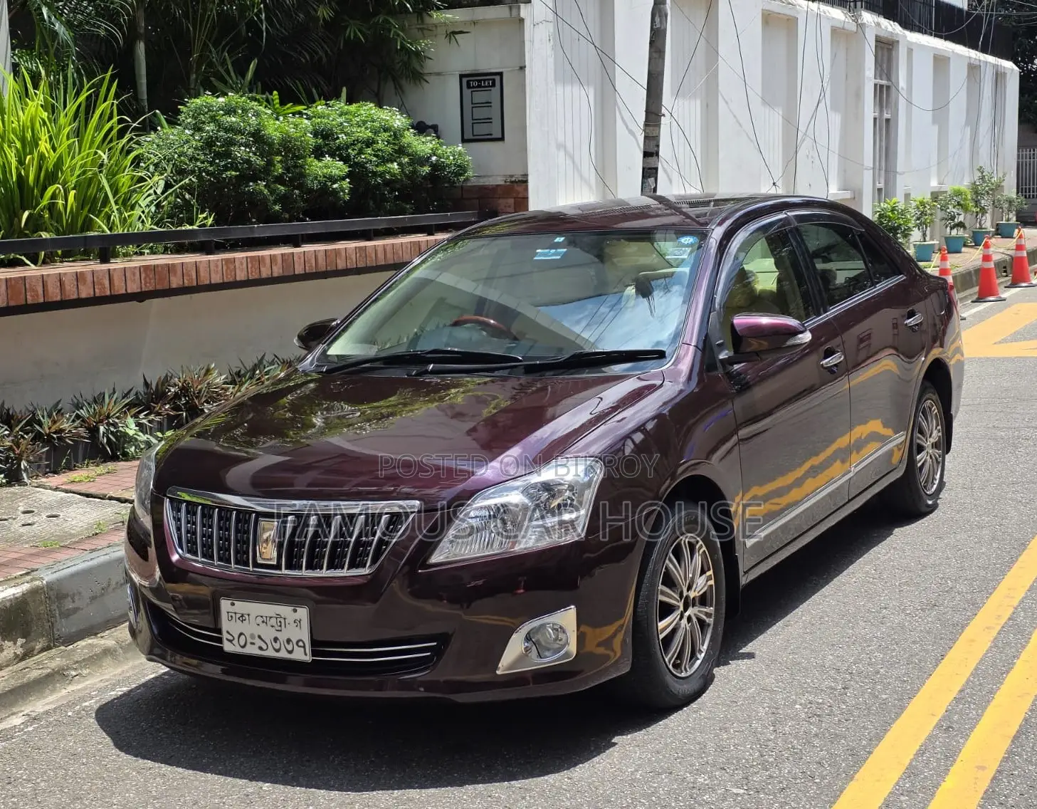 Toyota Premio 1.5 Front Wheel Drive 2015 Maroon
