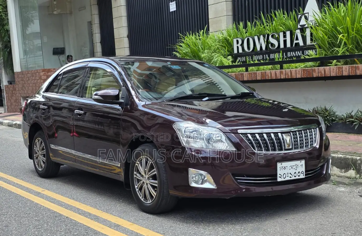 Toyota Premio 1.5 Front Wheel Drive 2015 Maroon
