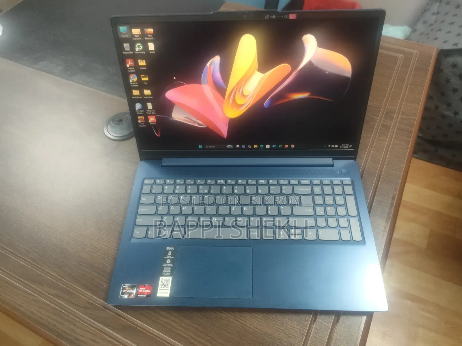 Laptop Lenovo Ideapad 3 16GB AMD Ryzen 5 SSD 512GB