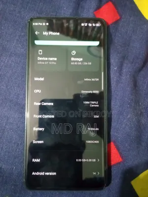 Infinix GT 10 Pro 256 GB Blue