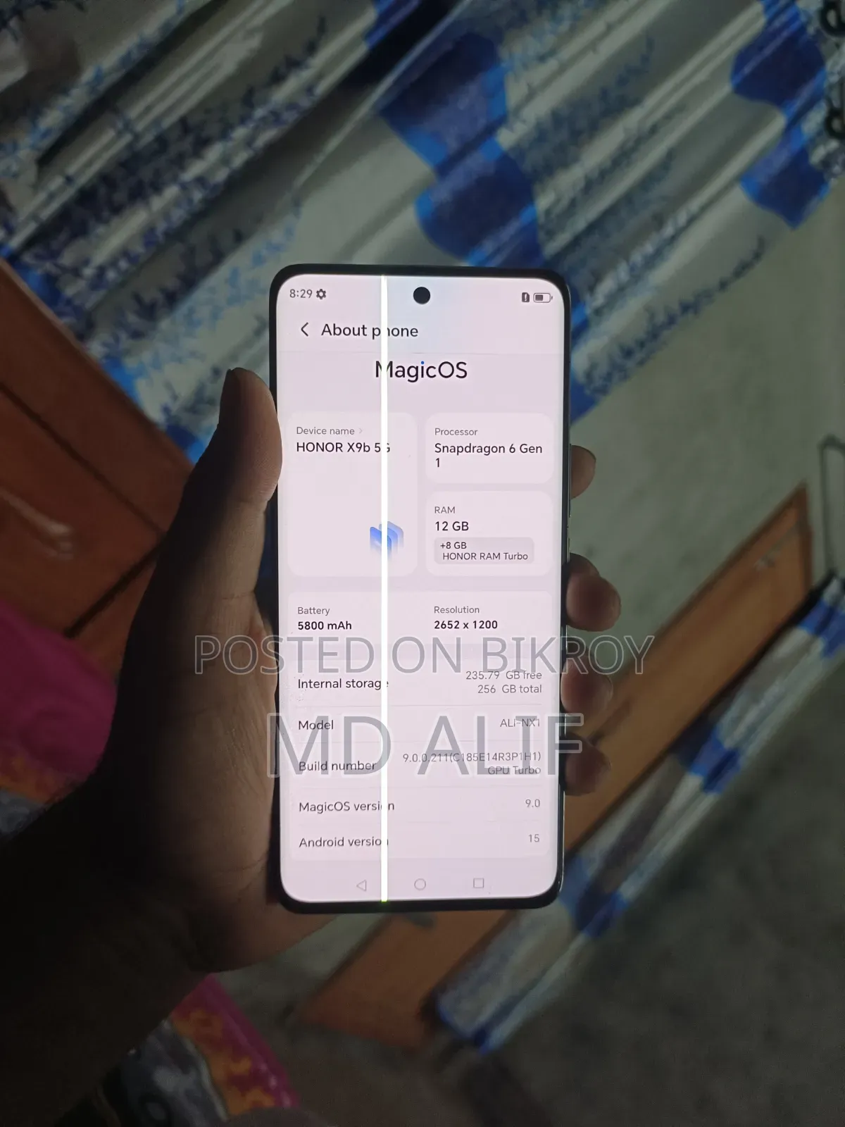Honor X9b 5G 256 GB Orange