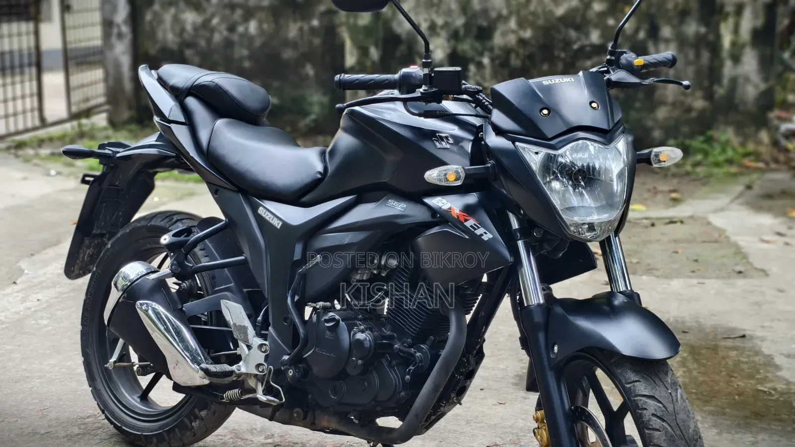 Suzuki Gixxer 2022 Black