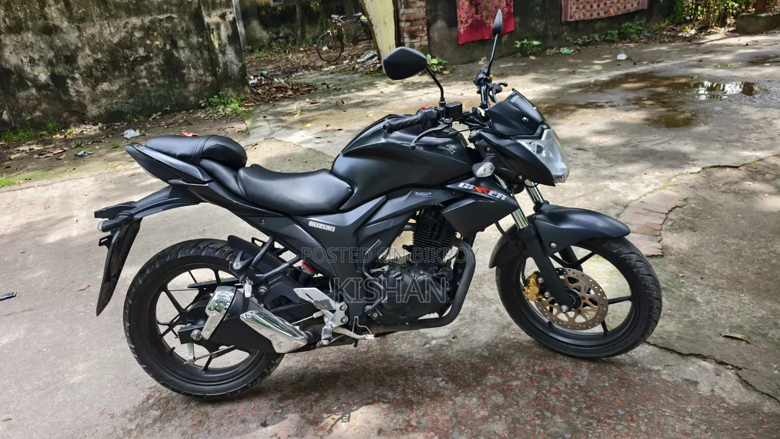 Suzuki Gixxer 2022 Black
