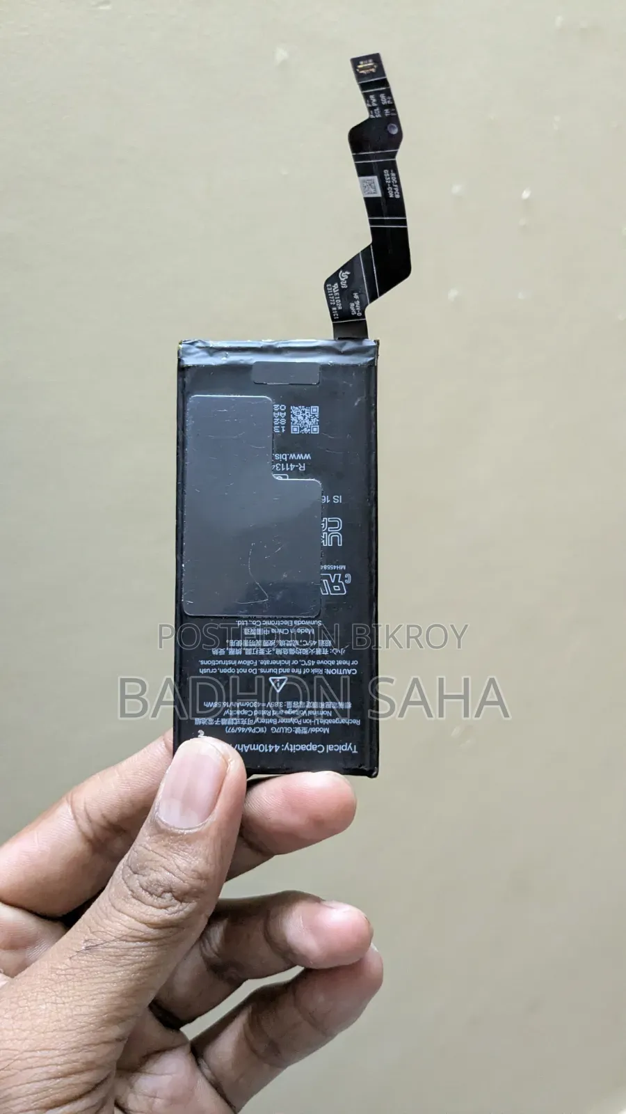 Google Pixel 6a 128 GB Black battery