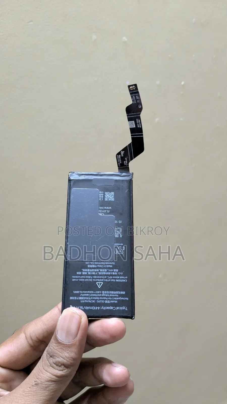 Google Pixel 6a 128 GB Black battery
