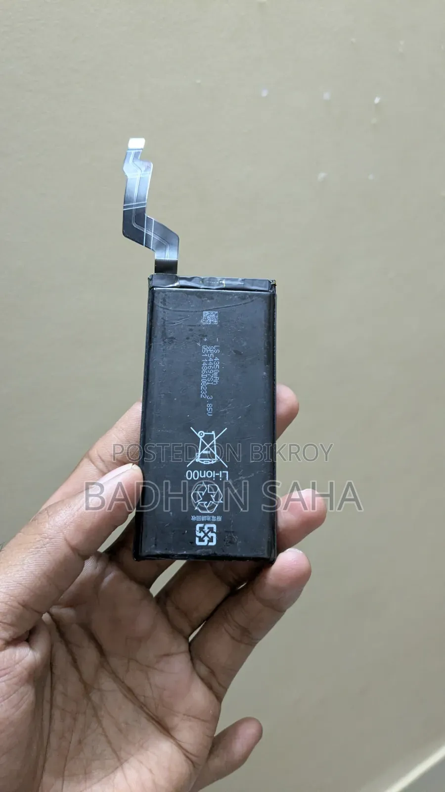 Google Pixel 6a 128 GB Black battery