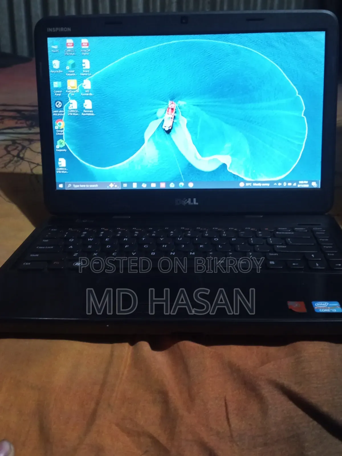 Laptop Dell Inspiron 15 4GB Intel Core i3 HDD 500GB