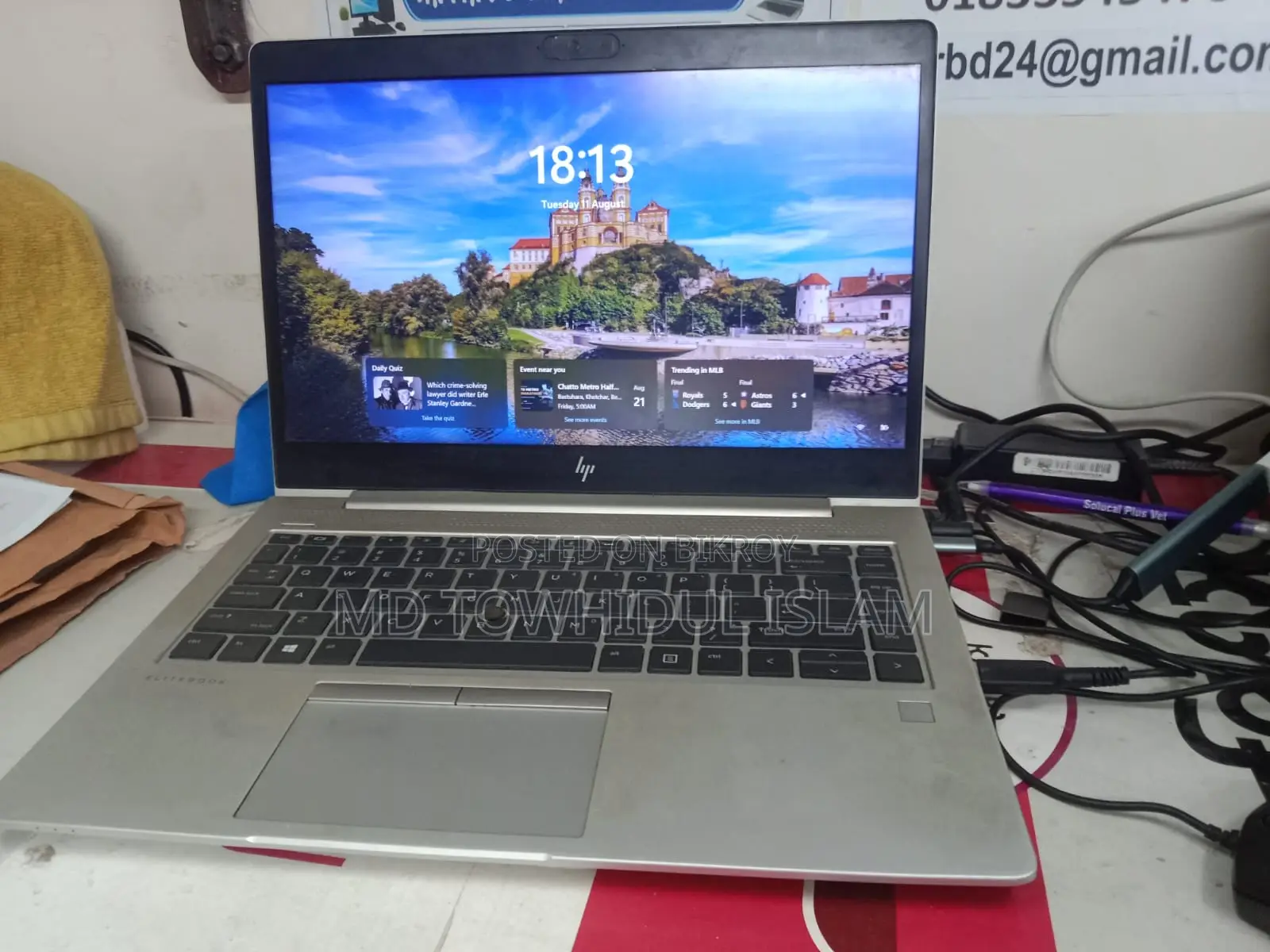 Laptop HP EliteBook 840 G6 16GB Intel Core I5 SSD 512GB
