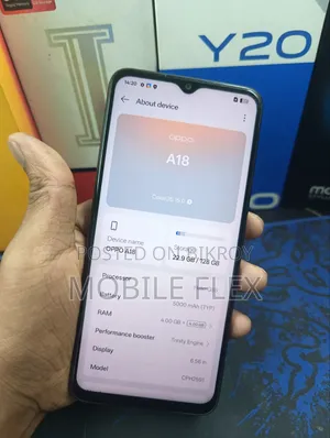 অপ্পো এ১৮ ১২৮ জিবি কালো